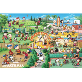 Peanuts - Puzzle 1000 pièces Snoopy Let's Play Sports!