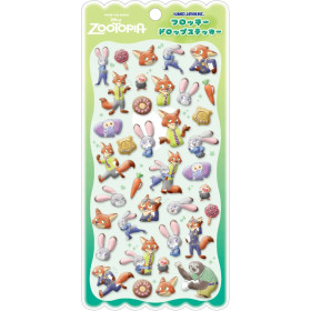 Disney : Zootopie - Set d'autocollants Floqués