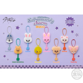 Stray Kids - Lollipop Candy Charm SKZOO  1 EXEMPLAIRE ALEATOIRE