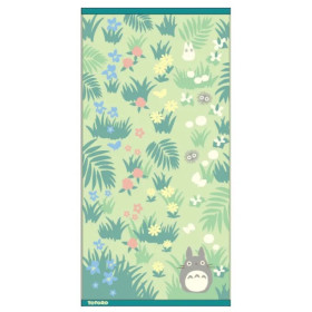 Mon voisin Totoro - Grande Serviette Totoro & Papillon 60 x 120 cm