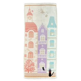 Kiki la Petite Sorcière - Serviette Galerie de Fenêtres 34 x 80 cm