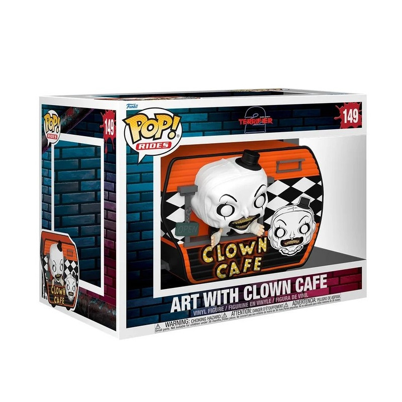 Terrifier - Pop! Ride Super Deluxe - Art With Clown Cafe n°149
