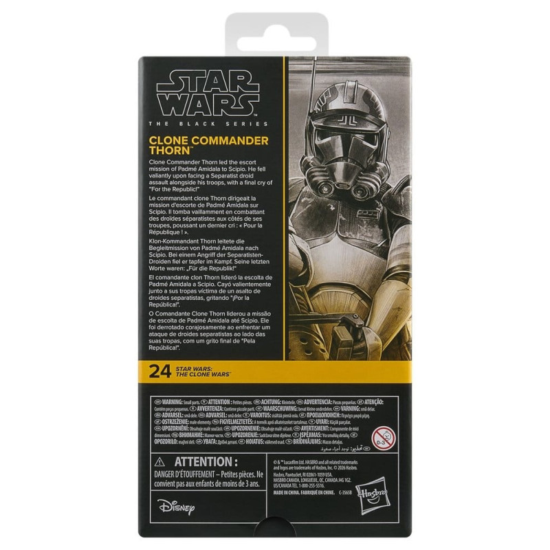Star Wars – Figurine Clone Commander Thorn – Hasbro