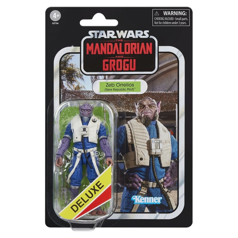 Star Wars - Figurine Vintage Deluxe Zeb Orrelios - Hasbro