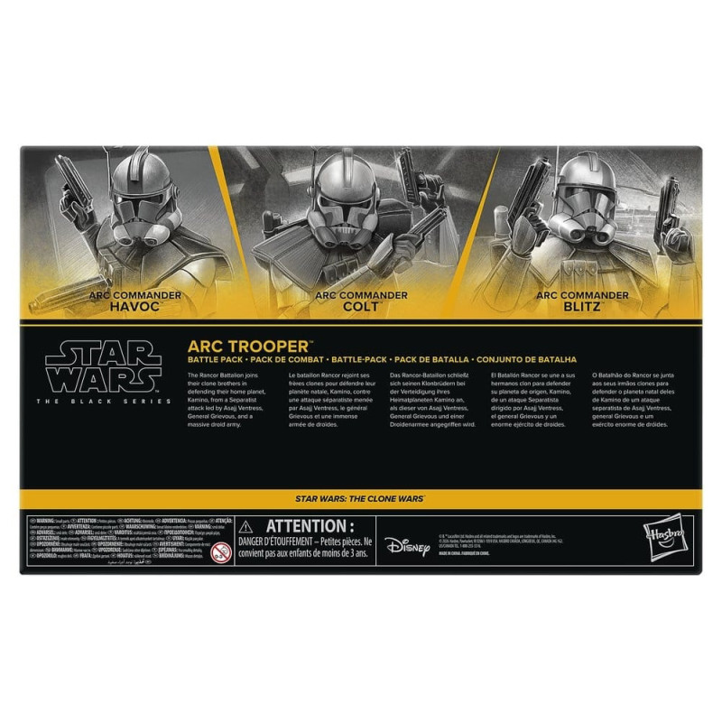 Star Wars – Set de 3 Figurines Arc Trooper – Hasbro