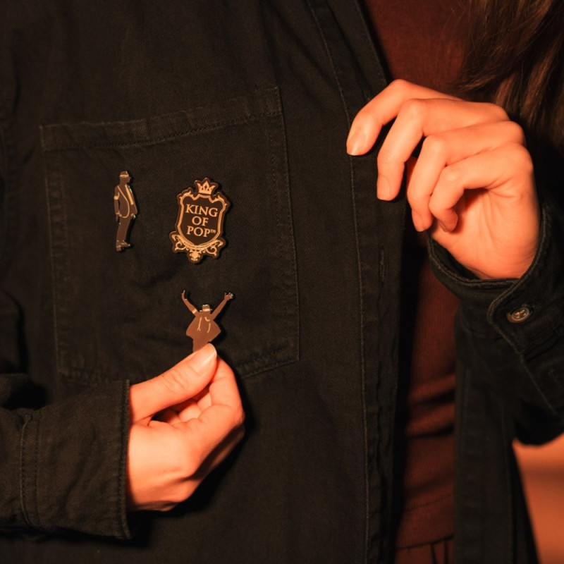 Michael Jackson - Set de 4 pins – Erik
