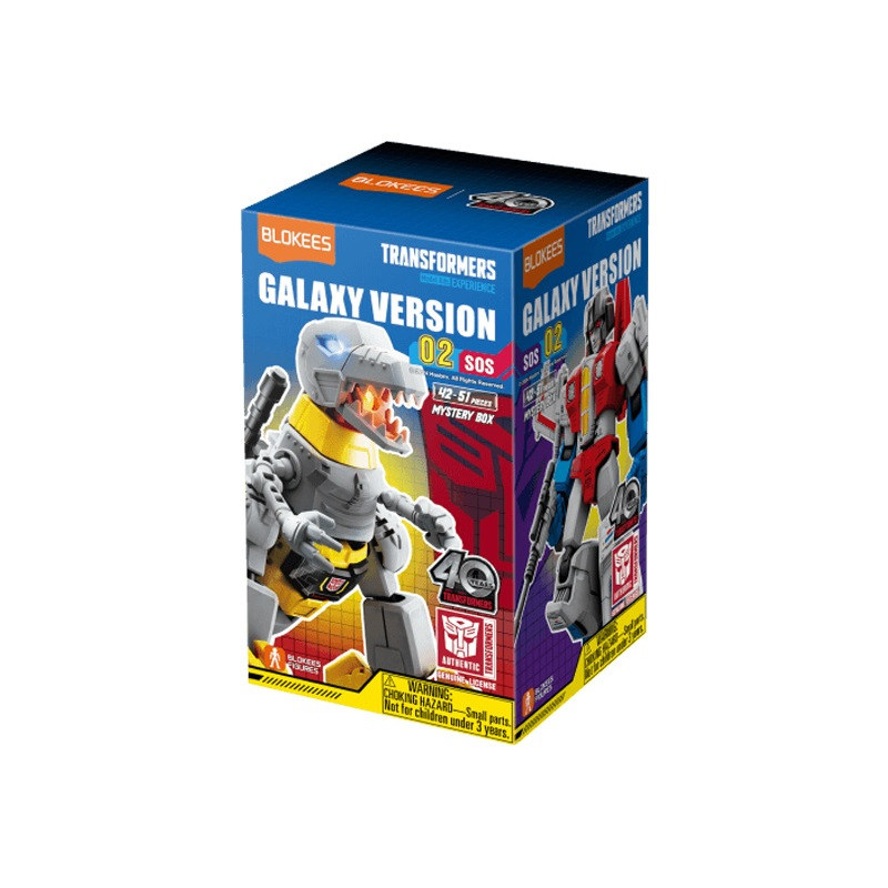 Transformers - Model Kit Maquette Blokees Galaxy Version 02 SOS   1 EXEMPLAIRE ALEATOIRE