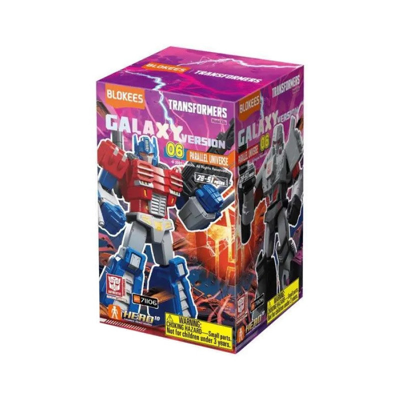Transformers - Model Kit Maquette Blokees Galaxy Version 06 Parallel Universe   1 EXEMPLAIRE ALEATOIRE