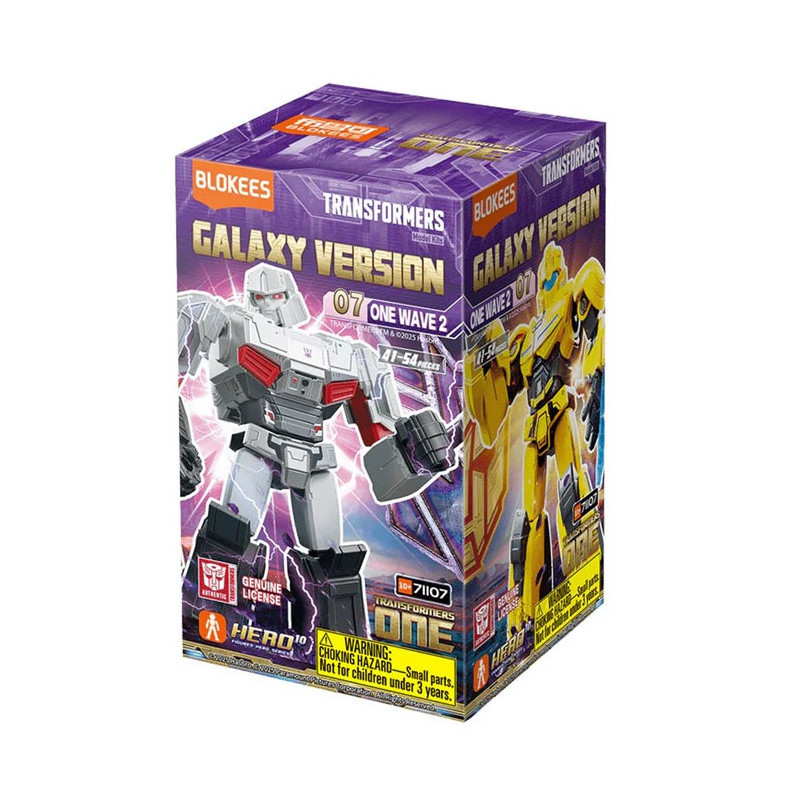Transformers - Model Kit Maquette Blokees Galaxy Version 07 One Wave   1 EXEMPLAIRE ALEATOIRE