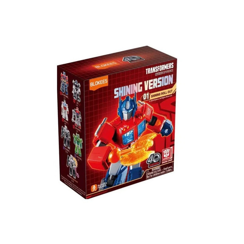 Transformers - Model Kit Maquette Blokees Shining Version 01 Roll Out   1 EXEMPLAIRE ALEATOIRE