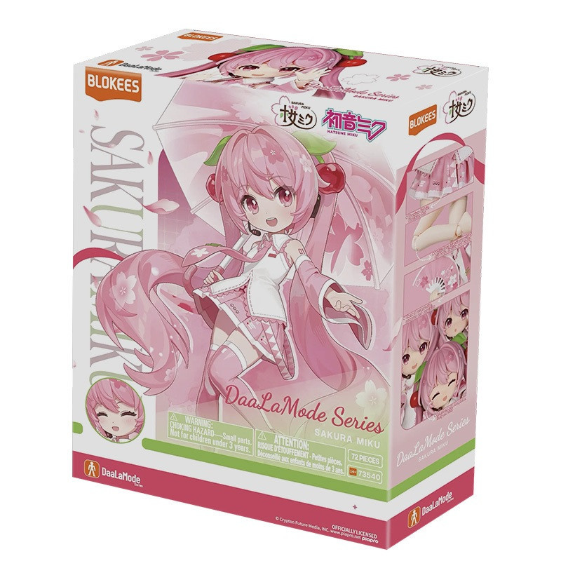 Vocaloid - Figurine Blokees DaaLaMode Series Sakura Miku