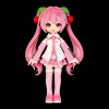 Vocaloid - Maquette DaaLaMode Series Sakura Miku - Blokees