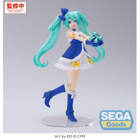 Vocaloid - Figurine High Premium Miku Sapphire Christmas 21 cm
