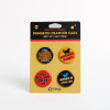 Dungeon Crawler Carl - Set de 4 badges