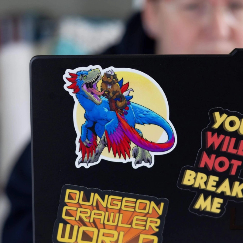 Dungeon Crawler Carl - Sticker Donut & Mongo  - Kingdom of Threads