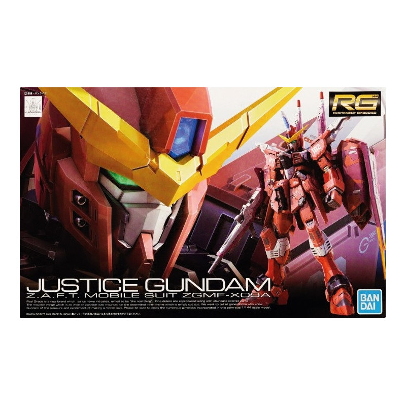 Gundam -  RG 1/144 ZGMF-X09A Justice Gundam