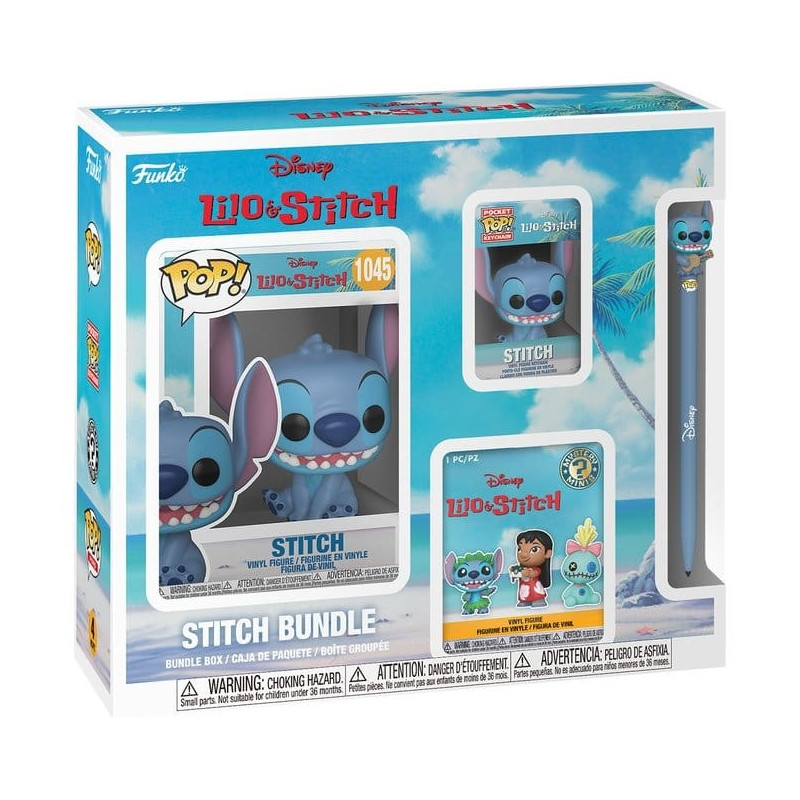 Disney : Lilo & Stitch - Pop! Impulse Bundle - 4-Pack Bundle Stitch