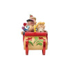 Peanuts - Traditions- Figurine Snoopy & ses Amis en Traîneau - Enesco