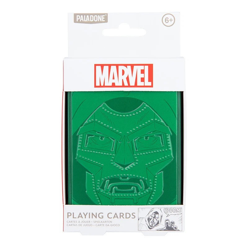 Marvel - Jeu de Cartes dans une Boîte métallique Dr. Doom