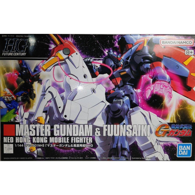 Gundam - HGFC 1/144 Master Gundam & Fuunsaiki