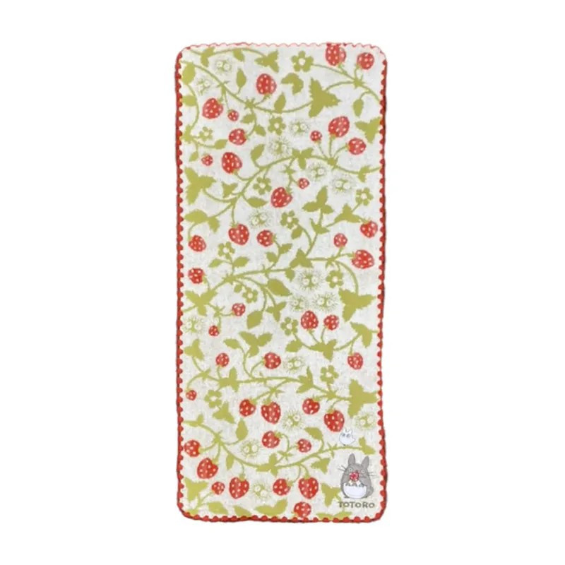 Mon voisin Totoro - Serviette Forêt de fraises 34 x 80 cm