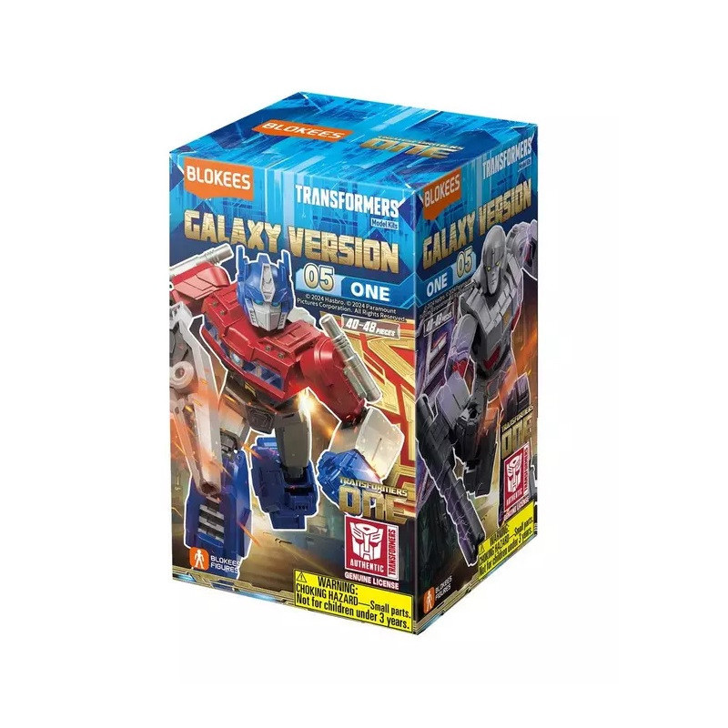 Transformers - Model Kit Maquette Blokees Galaxy Version 05 One    1 EXEMPLAIRE ALEATOIRE