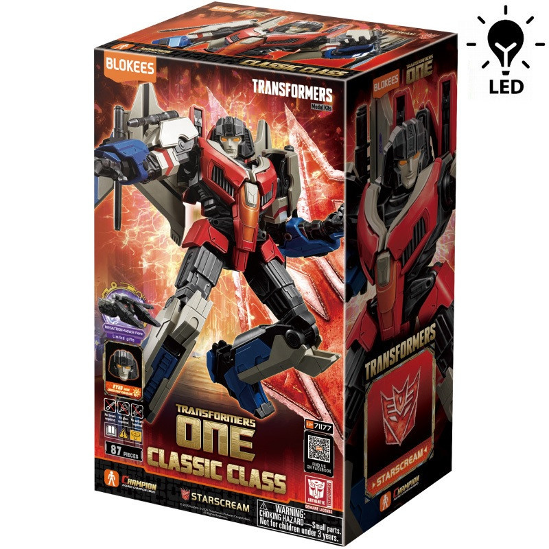 Transformers - Model Kit Maquette Blokees Classic Class 16 Starscream