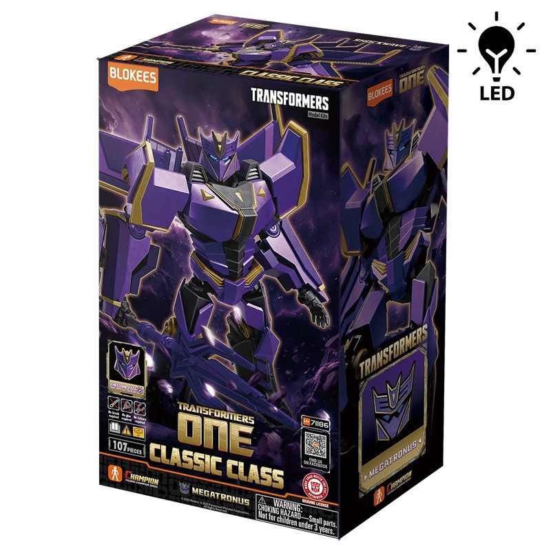 Transformers - Model Kit Maquette Blokees Classic Class 20 Movie 8 Megatronus