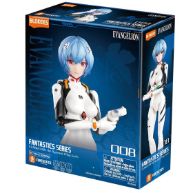 Evangelion - Model Kit Maquette Blokees Fantastics Series FF01 Rei Ayanami Plug Suit