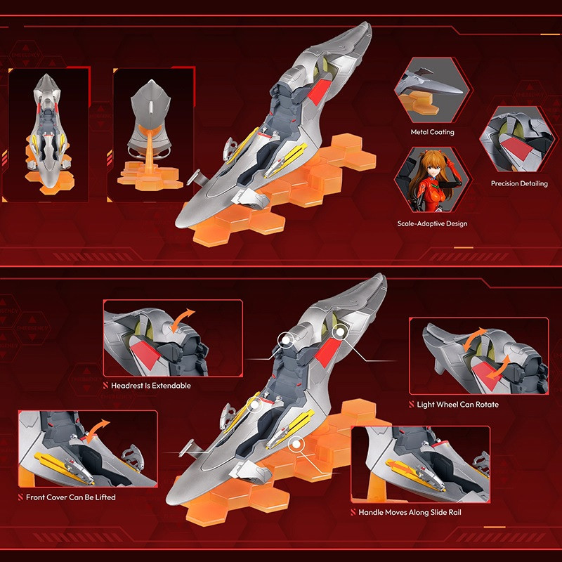 Evangelion – Maquette FFEX03 Asuka Entry Plug Interior - Blokees