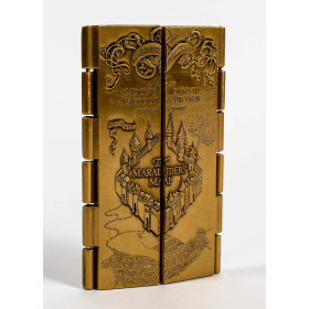 Harry Potter - Réplique Collector en métal de la Carte du Maraudeur