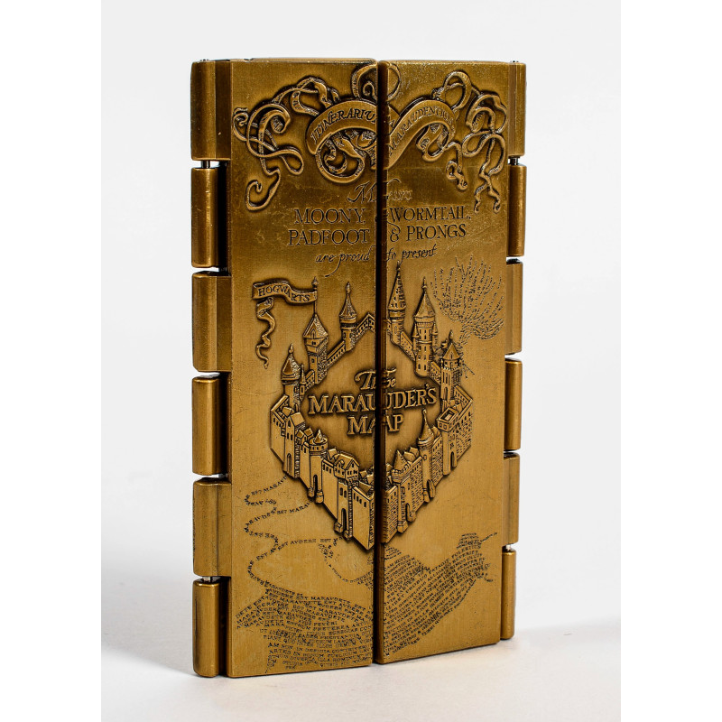 Harry Potter - Réplique Collector en métal de la Carte du Maraudeur