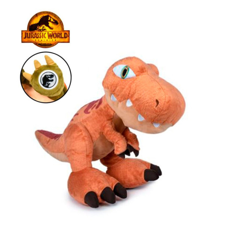 Jurassic World - Peluche Dinosaur T-Rex 25 cm