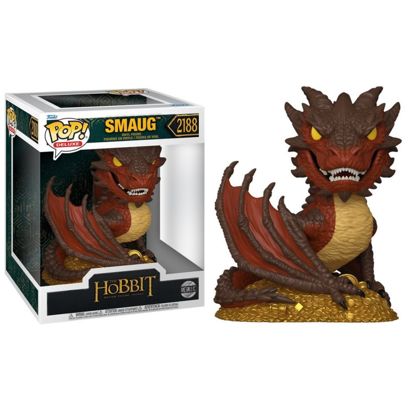 The Hobbit - Pop! Deluxe - Smaug (Métallique) n°2188