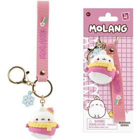 Molang - Porte-clé Weather Series Molang avec Flocon de Neige