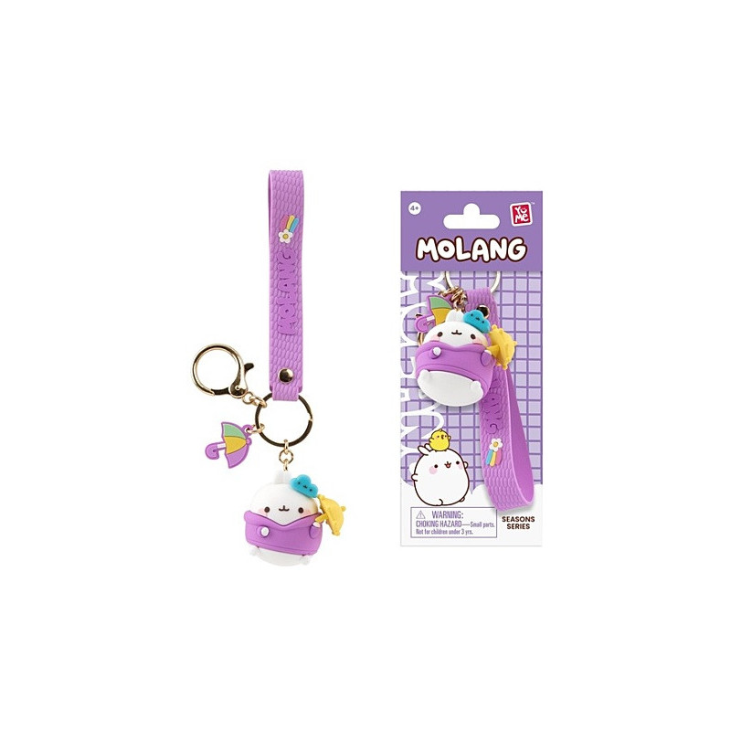 Molang - Porte-clé Weather Series Molang avec Parapluie