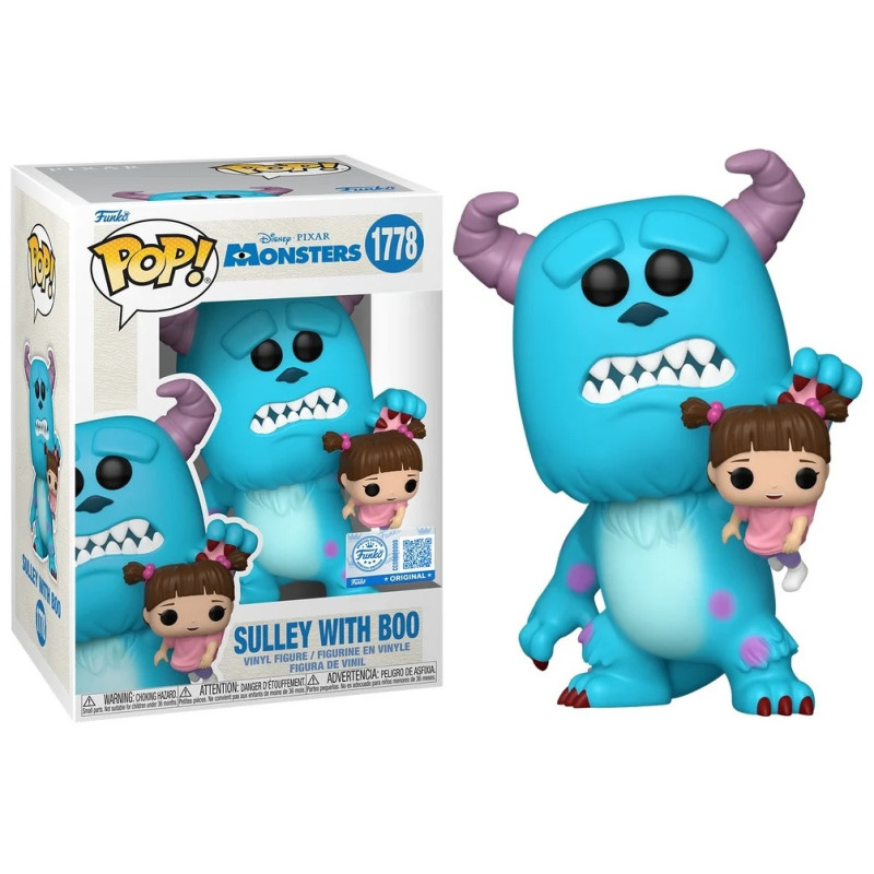 Disney : Monstres et Cie - Pop! - Sulley avec Boo n°1778