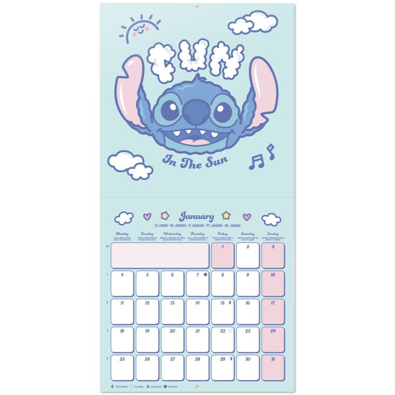 Disney : Lilo & Stitch - Calendrier 2027