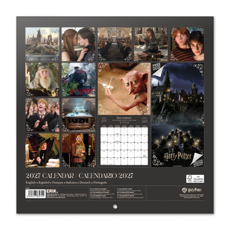 Harry Potter - Calendrier Movie 2027
