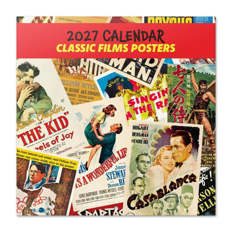 Classic Films Posters - Calendrier 2027