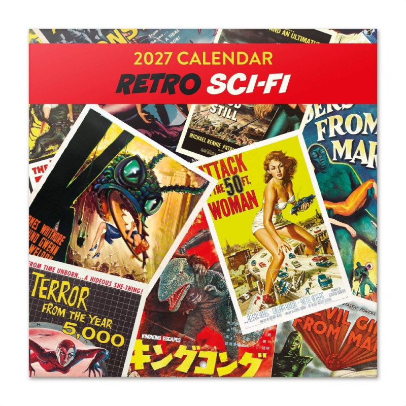 Films Retro Sci-Fi - Calendrier 2027