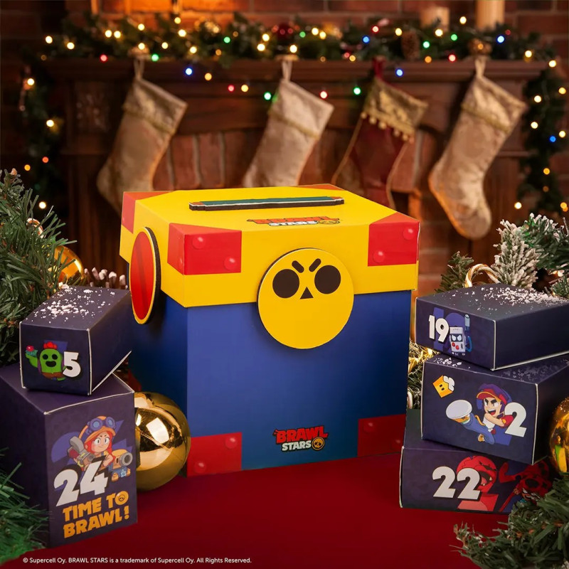 Brawl Stars - Calendrier de l’Avent Mega Box Édition 2026