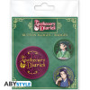 The Apothecary Diaries - Set de 3 badges Maomao Jinshi et Logo