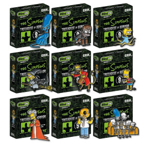 The Simpsons - Mystery Pins Serie 1 - 1 EXEMPLAIRE ALEATOIRE