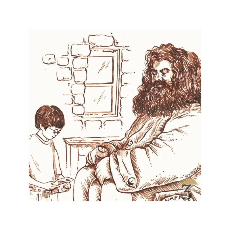 Harry Potter - Art Print "You're a Wizard Harry" - MinaLima