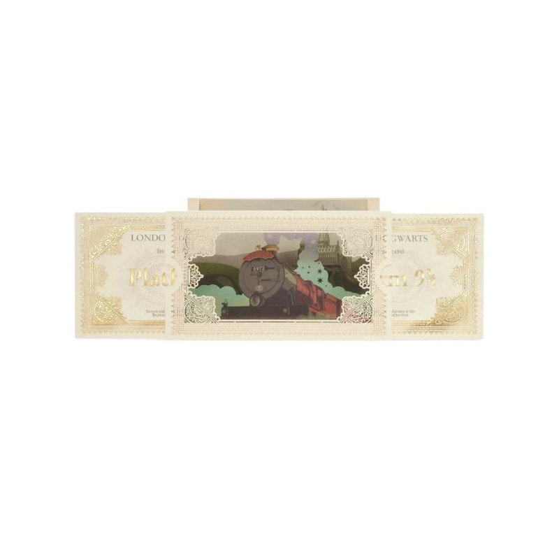 Harry Potter - Carte Postale 3D Billet Poudlard Express