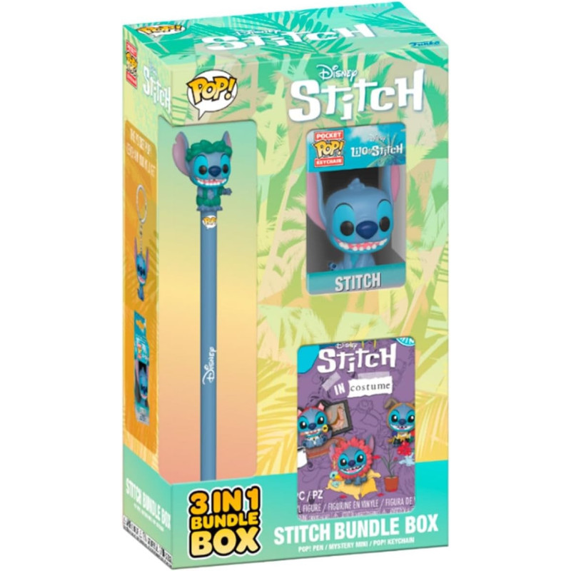 Disney : Lilo & Stitch - Pop! - 3-Pack Bundle Stitch