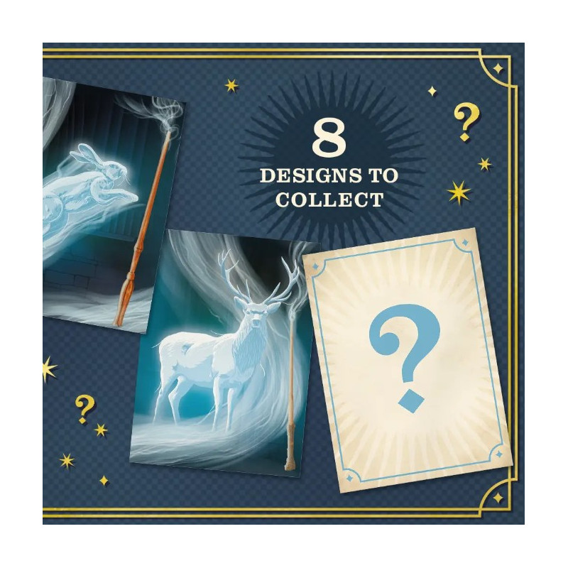 Harry Potter - Carte postale Mystery série 4 Expecto Patronum - 1 EXEMPLAIRE ALEATOIRE
