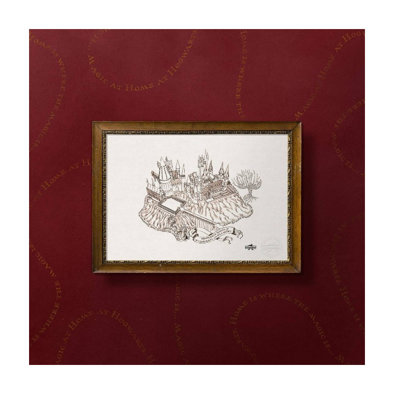 Harry Potter - Poster Art Print Magic at Home at Hogwarts