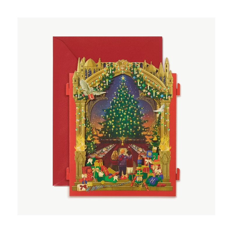 Harry Potter - Carte de voeux 3D A Wizarding Christmas